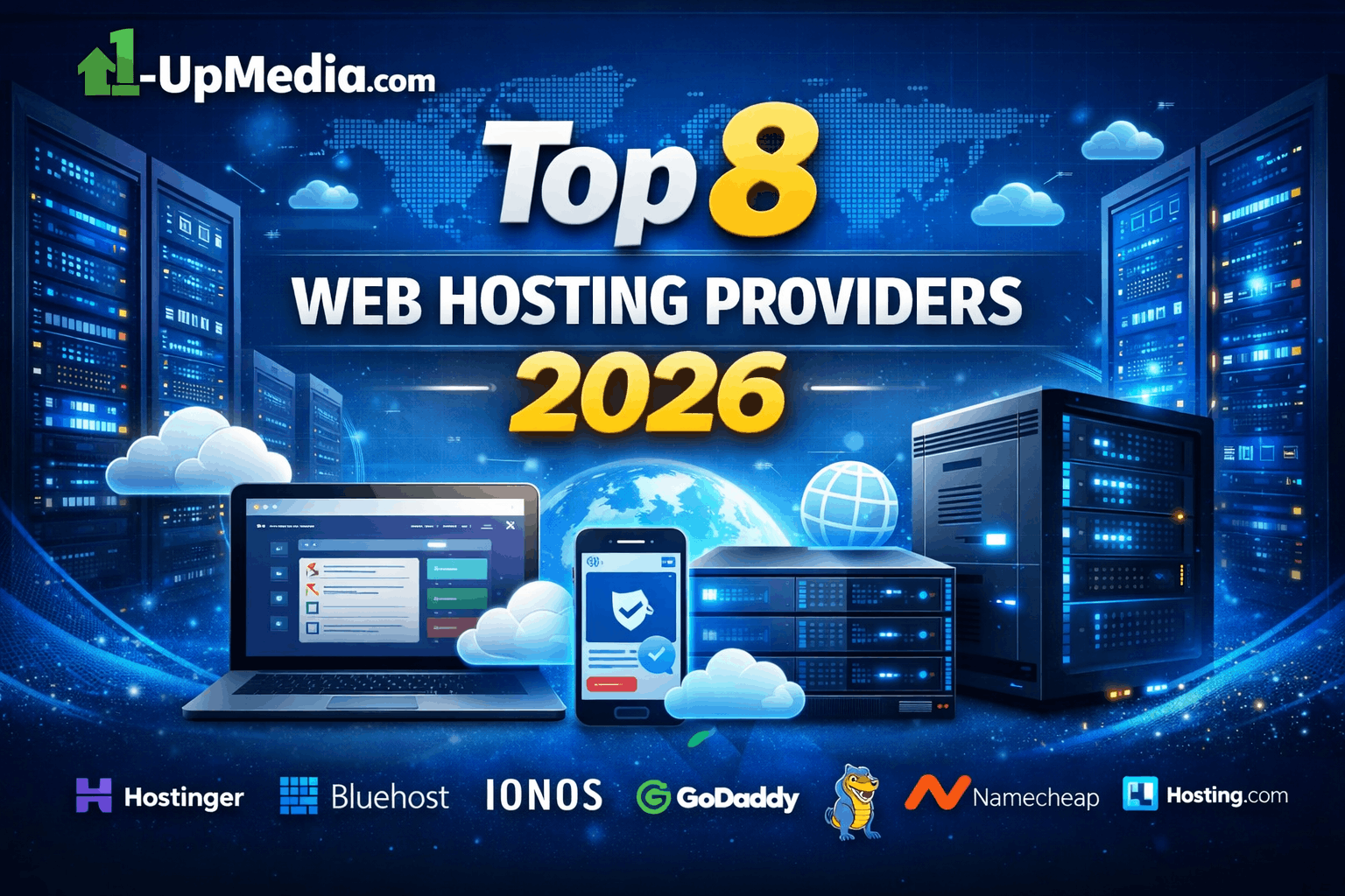 Top 8 web hosting providers in 2026